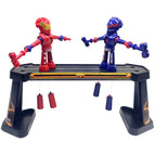 Blue and red