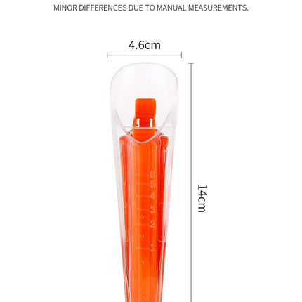 Adjustable Measuring Cup Sealing Clip