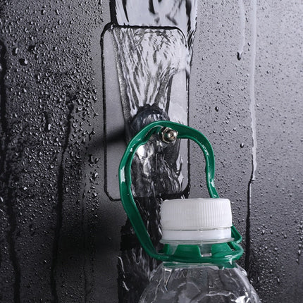 10pcs Heavy Duty Punch-Free Transparent Sticky Hanger