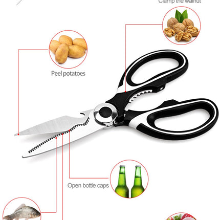 Multipurpose Kitchen Scissor with Bottle Opener