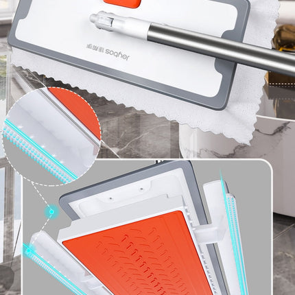 Hands-Free Reusable Magic Easy Disposal Mop