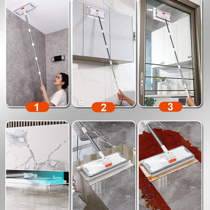 Hands-Free Reusable Magic Easy Disposal Mop