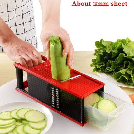 Multifunctional Four-sided Vegetable Grater Slicer