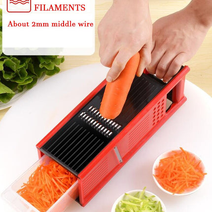 Multifunctional Four-sided Vegetable Grater Slicer