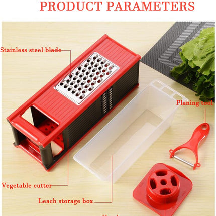 Multifunctional Four-sided Vegetable Grater Slicer