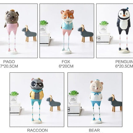 Creative Cute Animal Figurines