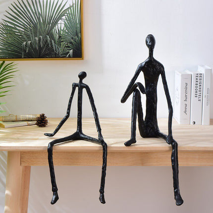 Modern Abstract Metal Home Decor Figures