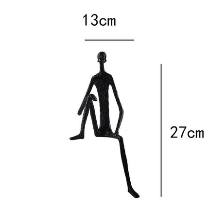 Modern Abstract Metal Home Decor Figures