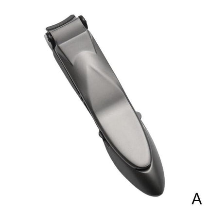 Stainless Steel Nail Cutter with Storage