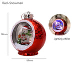 Red Snowman