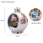 Silver Snowman