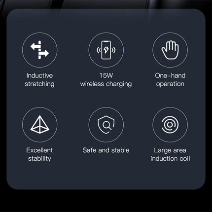Rotating Intelligent Car Wireless Phone Charger