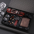 Red-brown watch set