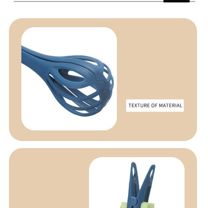 2in1 Manual Whisk Tong