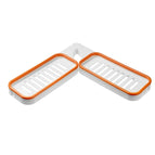 White and orange