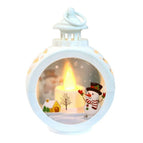 White snowman