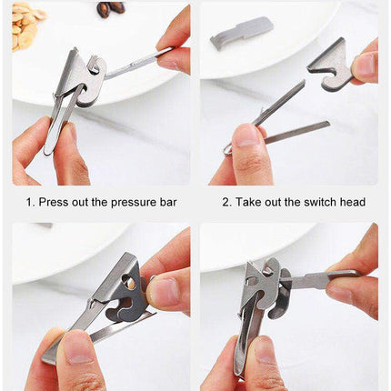 Stainless Steel Manual Seed Peeler