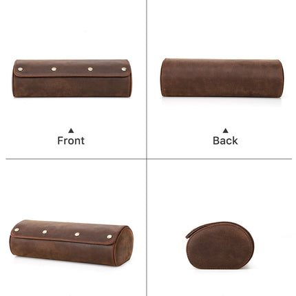 Luxury Leather Watch Holder Case