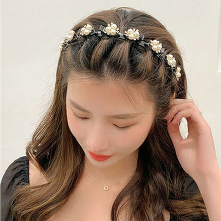 Double Bangs Butterfly Clip Headband