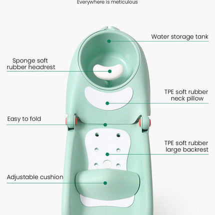 Folding Infant Hair Wash Baby Chair