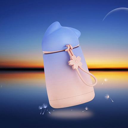 Cute Cat Stainless Steel Water Bottle