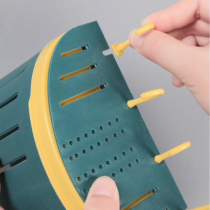 Wall-Mounted Drain Rack Tableware Storage Box