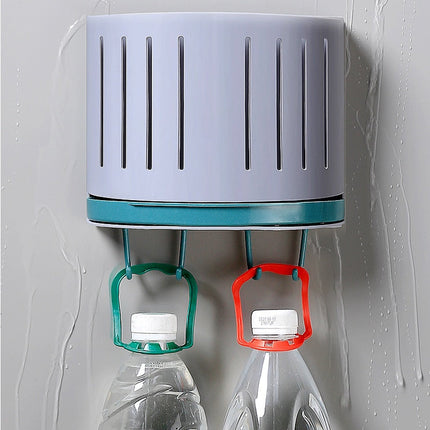 Wall-Mounted Drain Rack Tableware Storage Box
