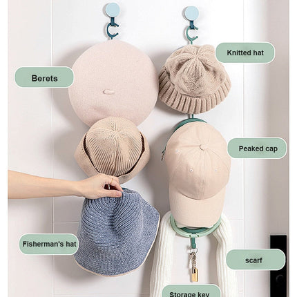 Multi-Purpose Creative  Round Hook Hanger