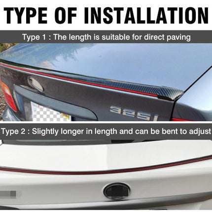 Universal Carbon Fiber LED Car Tail Light