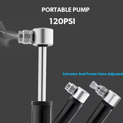 Portable Mini Aluminium Bike Pump