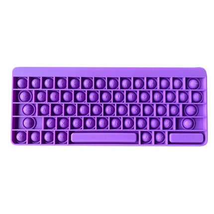Squishy Bubble Stress Relief Toy Keyboard