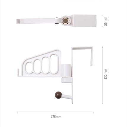 Rotatable Over The Door Multi Hook Hanger