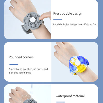Kids Pop Play Fidget Spinner Bracelets