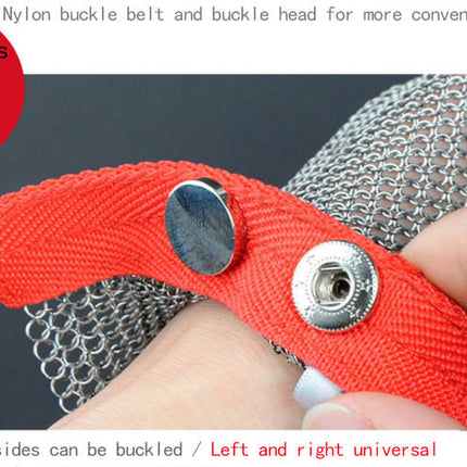 Stainless Steel Cut Resistant Mesh Gloves