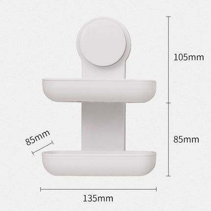Wall Mounted Bathroom Soap Holder Drainer