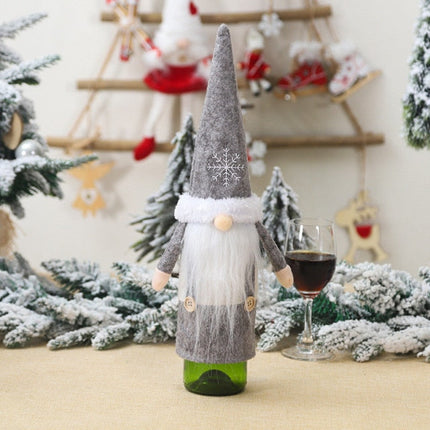 Christmas Santa Bottle Cover