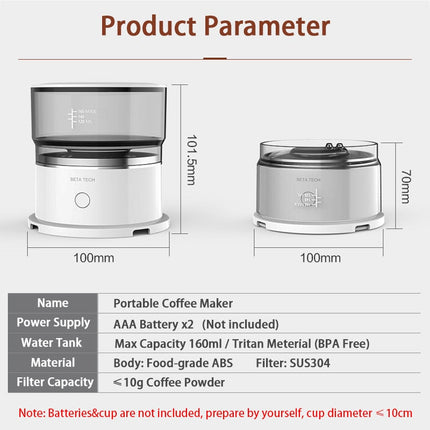 Smart Automatic Brewing Mini Coffee Maker