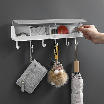 Wall-Mounted Wide Storage Box Rack