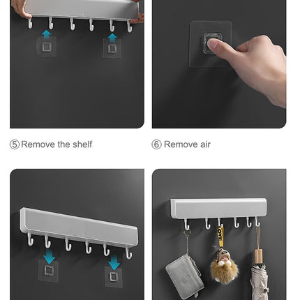 Wall-Mounted Wide Storage Box Rack