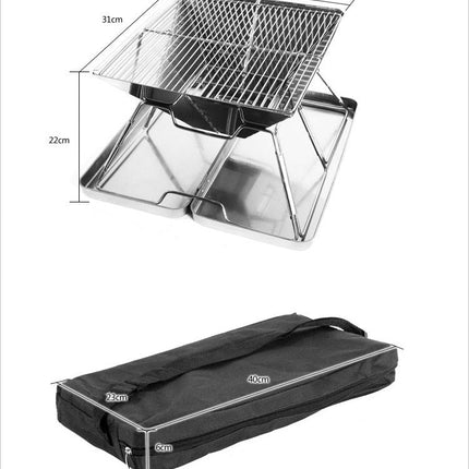 Foldable Portable Mini Travel Camping Grill