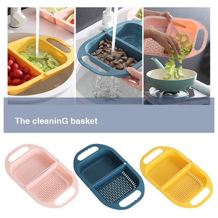 Collapsible Folding Fruit Vegetable Washing Drainer Basket