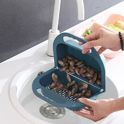 Collapsible Folding Fruit Vegetable Washing Drainer Basket