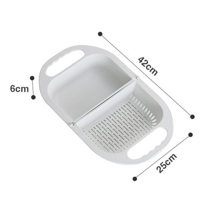 Collapsible Folding Fruit Vegetable Washing Drainer Basket