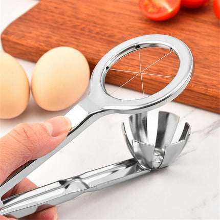 Stainless Steel Easy Egg Slicer Tool