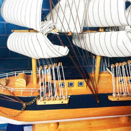 Wooden Sailing Ship Nautical Decor