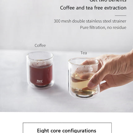 Japanese Zen Upper Pot Stylish Coffee Maker