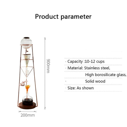 Japanese Zen Upper Pot Stylish Coffee Maker