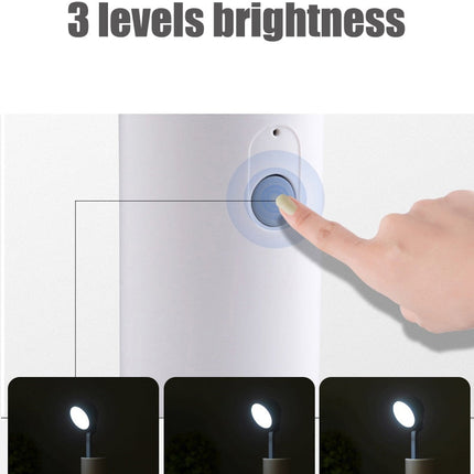 LED Mini Rechargeable Power Bank Desk Lamp