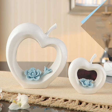 Modern Ceramic Love Apple Home Decor
