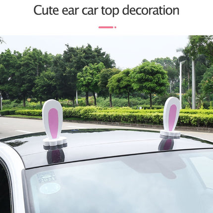 Cute Car Ear Exterior Roof Stickers